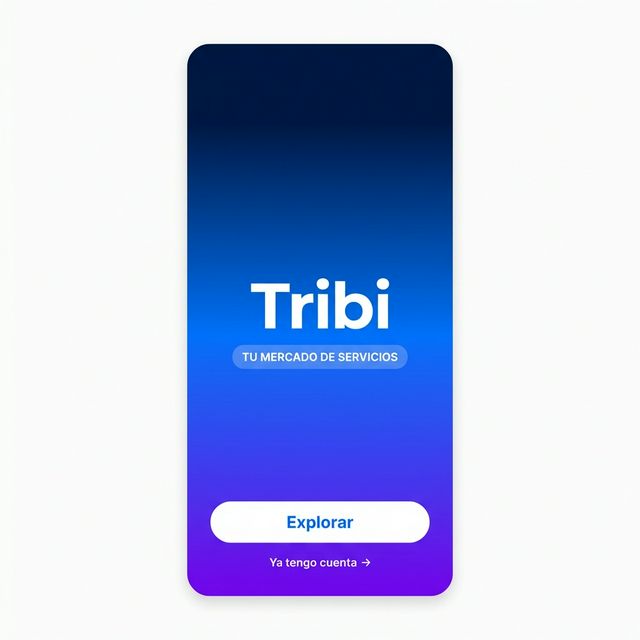 Tribi Welcome Screen